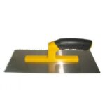 Gletiera Inox Crestata 280x130 Cu Dinti Triunghiulari