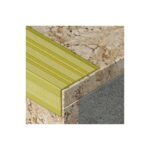 Profil Treapta Antiderapant Bronz