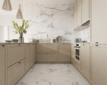 Parchet SPC Stone Vilo Calacatta Snow 60x60 - imagine 2