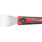 ȘPACLU DIN OȚEL INOXIDABIL, MÂNER ERGONOMIC BICOLOR, 8CM