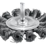 PERIE CIRCULARĂ CU TOROANE DIN SÂRMĂ ȘI TIJĂ 75MM