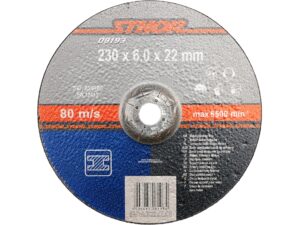 DISC ȘLEFUIT METALE 230X6X22.2MM, STHOR