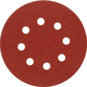 DISCURI DIN PÂNZĂ ABRAZIVĂ CU GĂURI, P120, 125MM, 5 BUC