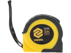 RULETĂ 3MX16MM, GALBEN - NEGRU