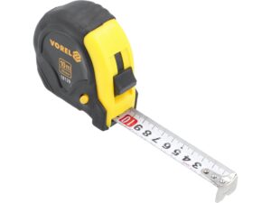 RULETĂ 10MX25MM, ROȘU - NEGRU