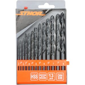 SET BURGHIE PENTRU METAL - HSS 2,0-8,0MM, 13 BUC