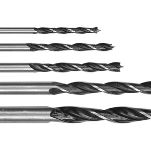 SET BURGHIE PENTRU LEMN 4-10MM, 5 BUC