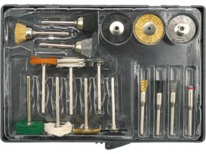 SET ACCESORII ABRAZIVE, 17 PIESE, PENTRU 79315