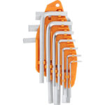 SET 10 CHEI HEXAGONALE, 1,5MM, CR - V