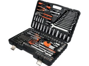 TRUSĂ TUBULARE 1/2”-3/8”-1/4”, 225 PIESE