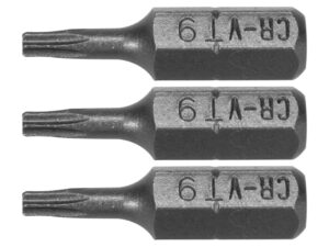 SET 3 BIȚI TORX 1/4” T9X25MM
