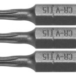 SET 3 BIȚI TORX 1/4'' T15X25MM