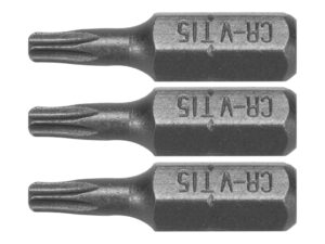 SET 3 BIȚI TORX 1/4” T15X25MM