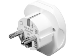 ADAPTOR DE CĂLĂTORIE CU ÎMPĂMÂNTARE, WORLD – EU