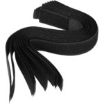 BANDĂ VELCRO 300MM, 10 BUC, NEGRU