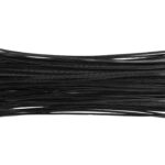 COLIERE DIN PLASTIC 150X2.5MM, 100 BUC, NEGRU