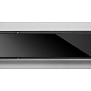 RIGOLĂ DUȘ STICLĂ NEAGRĂ 90CM, WET&DRY