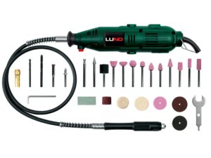 MINI-FREZĂ ELECTRICA, 135W, LUND, 40 ACCESORII