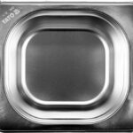 RECIPIENT GN1/6, OȚEL INOXIDABIL, 100MM, 1.5L