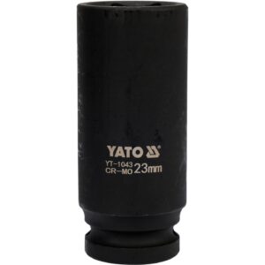 CHEIE TUBULARĂ DE IMPACT HEXAGONALĂ ADÂNCĂ 1/2''X23MM