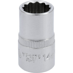 CHEIE TUBULARĂ BIHEXAGONALĂ 14MM, 1/2''