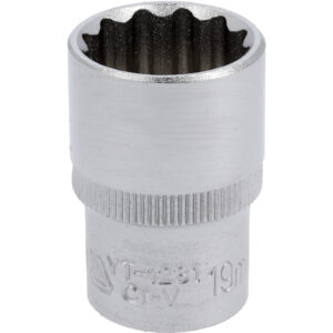 CHEIE TUBULARĂ BIHEXAGONALĂ 19MM, 1/2''