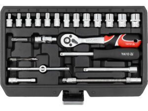 TRUSĂ TUBULARE 1/4" 68 PIESE