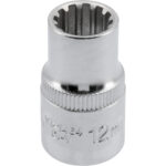 CHEIE TUBULARĂ SPLINE 1/2''X12MMX38MM