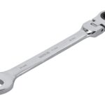 CHEIE COMBINATĂ CU CLICHET ȘI CAP FLEXIBIL 24MM