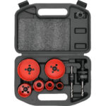 SET CAROTE PENTRU ELECTRICIENI, 8 BUC, 22-73MM