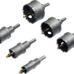 SET CAROTE TCT PENTRU METAL, 6 BUC