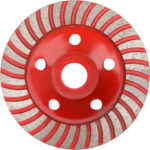 DISC CUPĂ DIAMANTAT PENTRU ȘLEFUIT 125X22MM