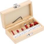 SET 6 FREZE PENTRU LEMN, PRINDERE 6MM