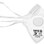 MĂSTI DE PRAF FFP3 CU SUPAPĂ, 5 BUC