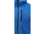 JACHETA FLEECE CU GLUGA SARNA ALBASTRA M - imagine 9