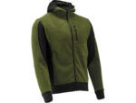 JACHETA FLEECE CU GLUGA SARNA VERDE 3XL - imagine 5