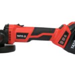 POLIZOR UNGHIULAR 18V, 125MM, 2X4AH, VITEZĂ REGLABILĂ