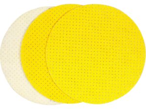 DISC DE ȘLEFUIT PERFORAT 225MM, P180, VELCRO, 3 BUC.