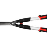 FOARFECĂ TELESCOPICĂ PENTRU GARD VIU CU LAMĂ ONDULATĂ, MÂNER ALUMINIU