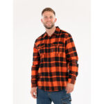CĂMAȘĂ DE FLANEL, ROȘU, MĂRIMEA XL