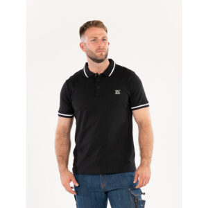 TRICOU POLO NEGRU, MĂRIMEA 2XL