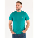 TRICOU VERDE, TALL CU ELASTAN, MĂRIMEA M