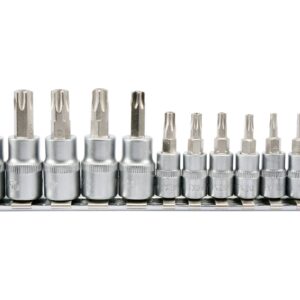SET BIȚI TORX CANELATE 12 BUC