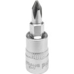 BIT CRUCE PH1, CU ADAPTOR 1/4'', 37MM