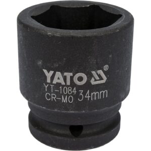 CHEIE TUBULARĂ DE IMPACT HEXAGONALĂ 3/4''X34MM