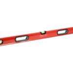 NIVELĂ DE ALUMINIU 1000MM, 3 FLACOANE, PRECIZIE 0,5MM/M