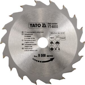DISC FIERĂSTRĂU WOLFRAM PENTRU LEMN 160X18TX20MM