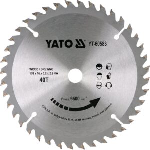 DISC CIRCULAR PENTRU LEMN, 170X16X2,2MM