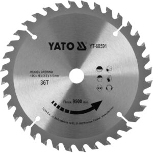 DISC CIRCULAR PENTRU LEMN 165X36TX16MM
