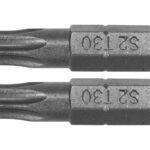 BIȚI 1/4''X25MM TORX T30, 2 BUC